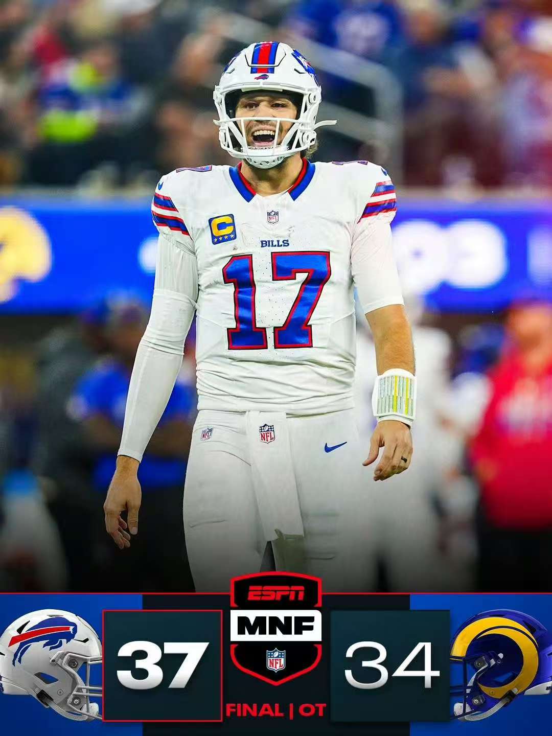 Ce n'est qu'une fois le chronomètre arrivé à zéro que la NFL a enfin apporté la réponse.